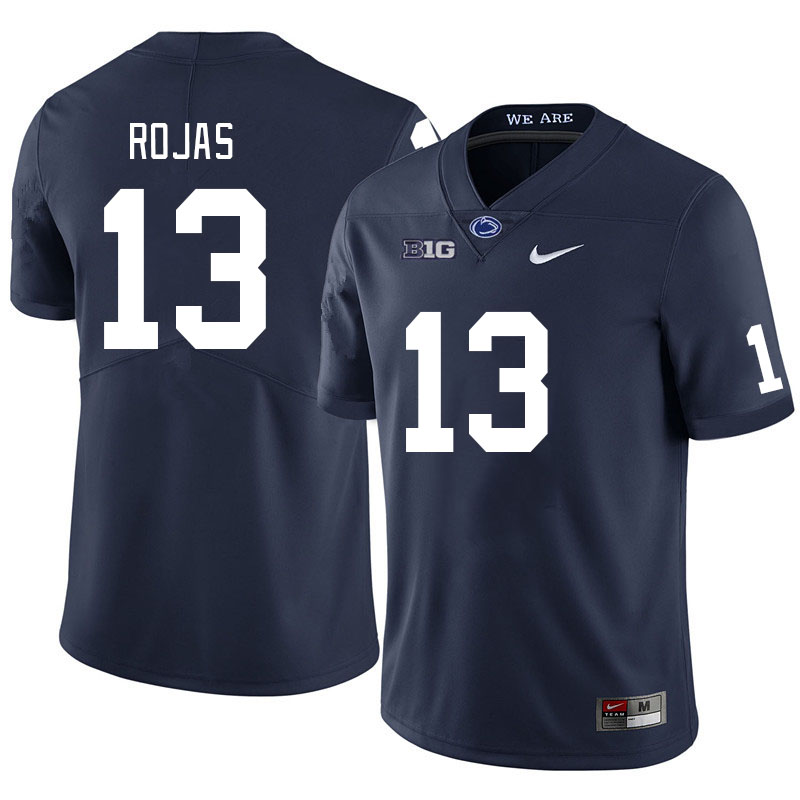 Men #13 Tony Rojas Penn State Nittany Lions College Football Jerseys Stitched Sale-Navy - Click Image to Close